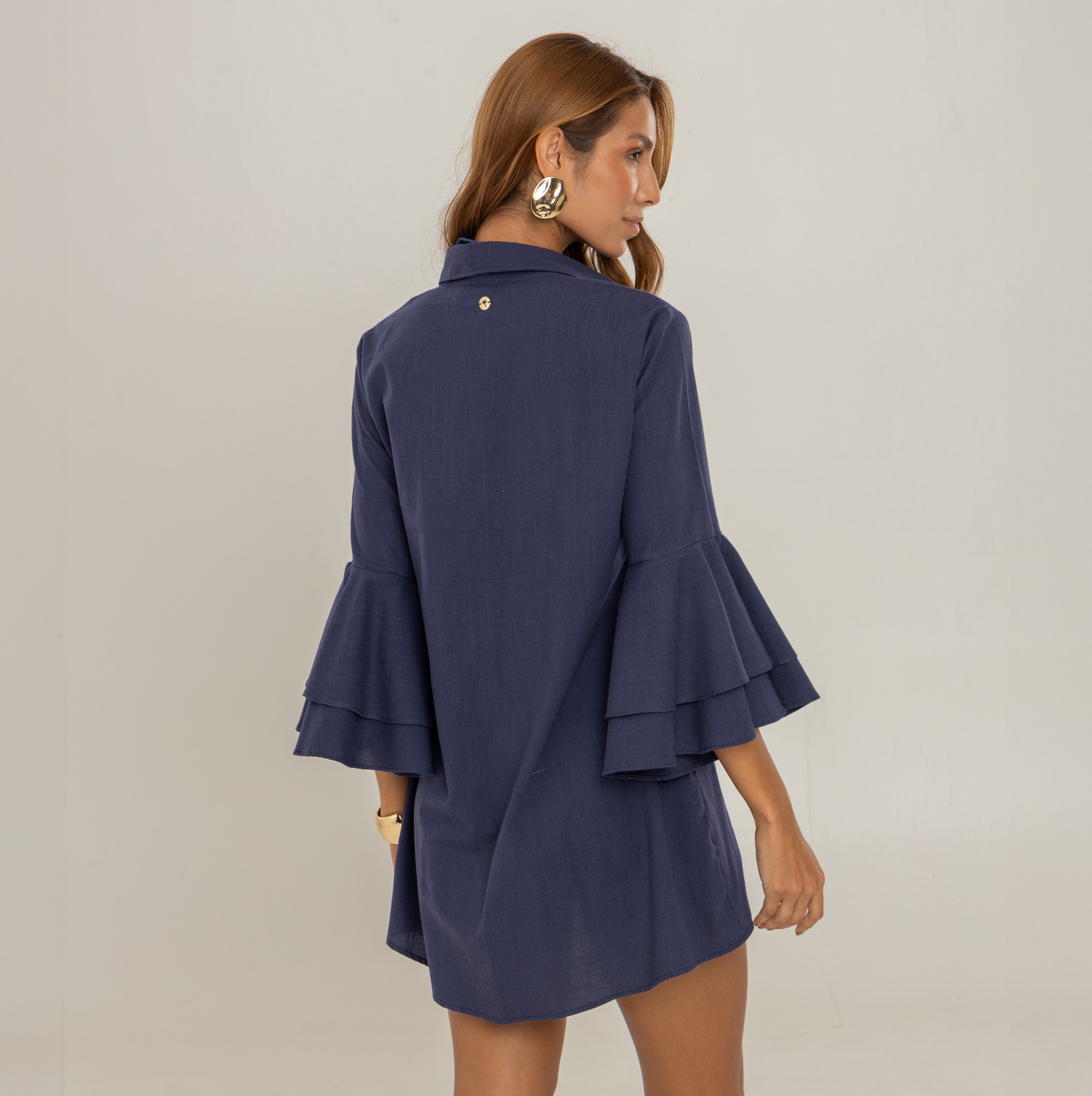 Chemise + pareo Scarlet Navy Blue