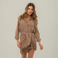 Chemise + pareo Cappucino set