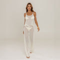 White Tricot Set - Copacabana